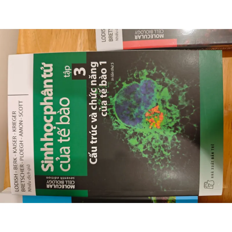 Sách Sinh học phân tử của tế bào - Tập 1, 2, 3, 5 đầy đủ bộ 589439