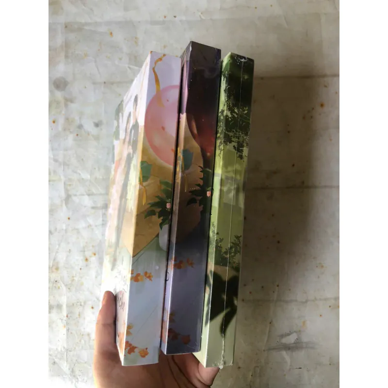 Trọn bộ 2 tập Lãng Mạn Dành Cho Em - Khinh Ảm (kèm tập ngoại truyện và phụ kiện như hình) 757841