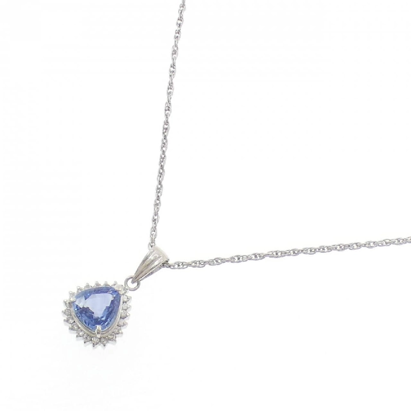 Dây chuyền Sapphire PT900/PT850 1.43CT - Hàng hiệu Chính hãng 856166