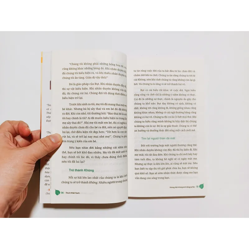 Không Diệt Không Sinh Đừng Sợ Hãi - Thích Nhất Hạnh 761932