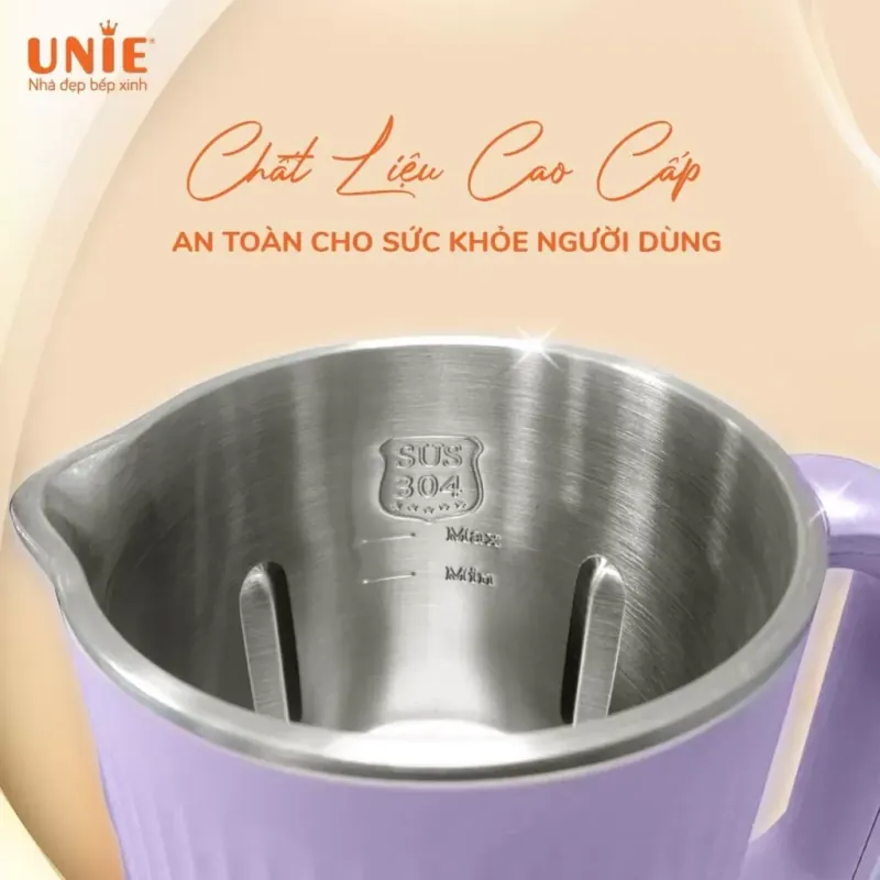 UMB10: 8 chức năng xay nấu thông minh, sữa mịn – thơm – nóng chuẩn vị 727853