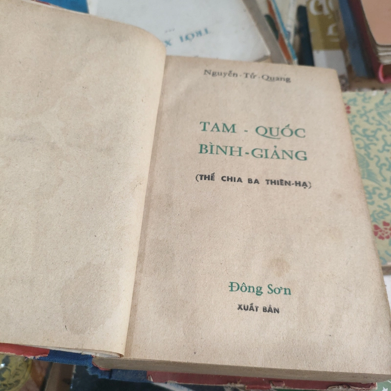 TAM QUỐC BÌNH GIẢNG - Nguyễn Tử Quang 301241