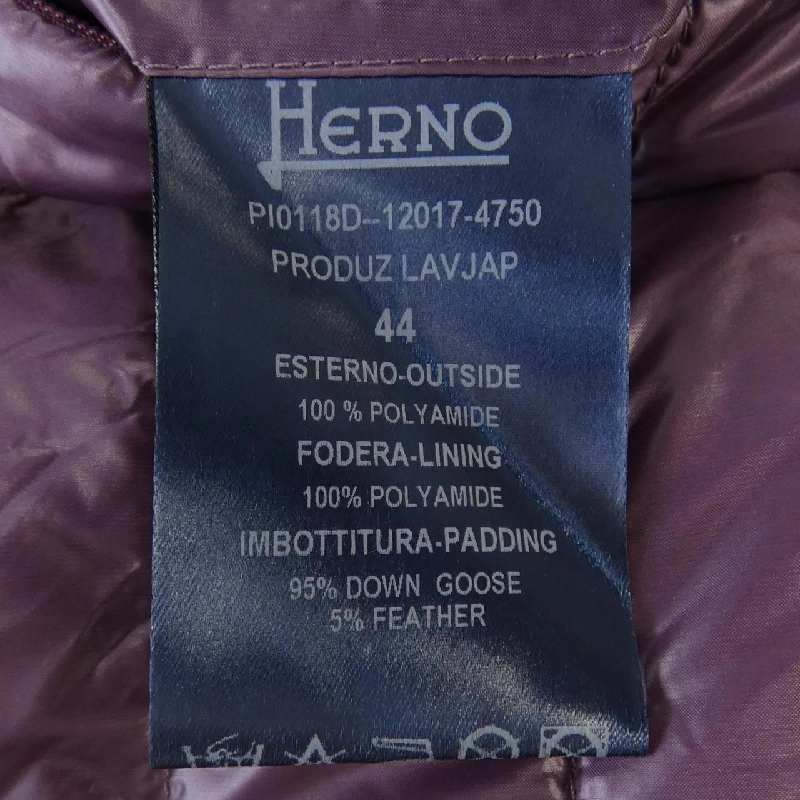 Herno PI0118D áo khoác lông 631344