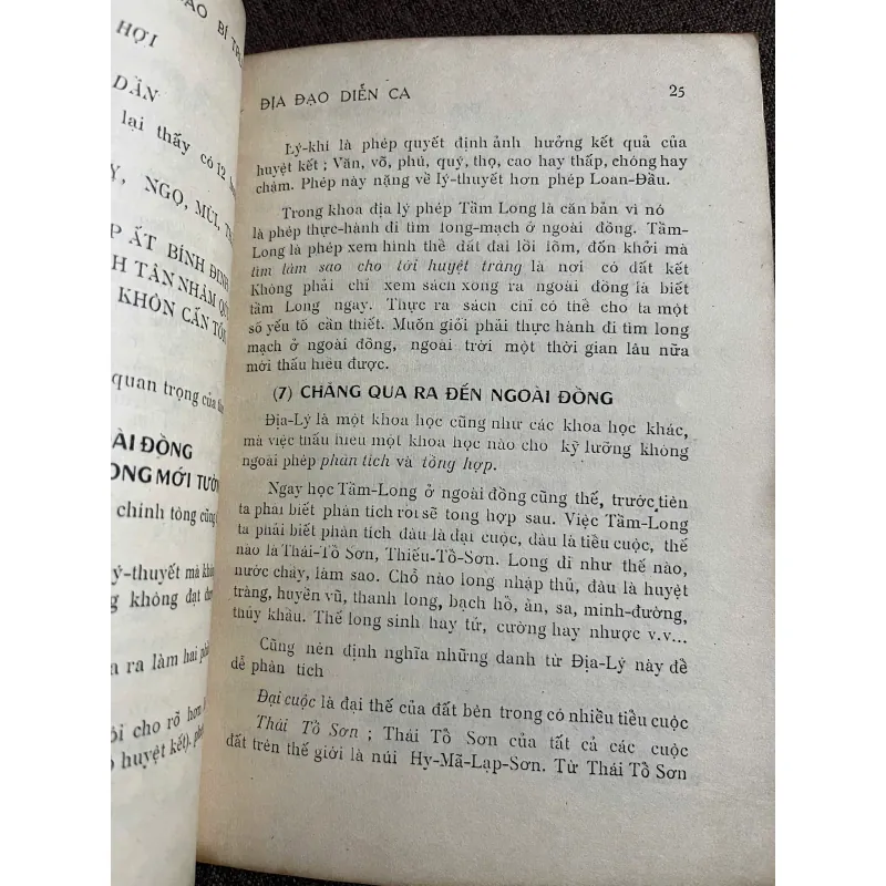 Địa Lý Tả Ao (Địa Đạo Diễn Ca) 926643