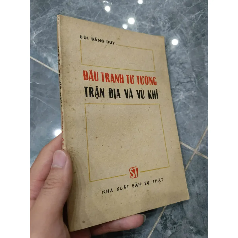 Đấu tranh tư tưởng - Trận địa và vũ khí 715284