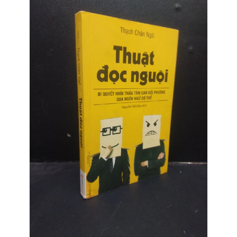 Thuật Đọc Nguội - Bí Quyết Nhìn Thấu Tâm Can Đối Phương Qua Ngôn Ngữ Cơ Thể Thạch Chân Ngữ mới 90% bẩn bìa nhẹ 2017 HCM0605 kỹ năng 140885