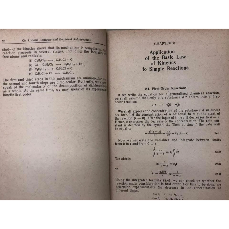 THE FOUNDATIONS OF CHEMICAL KINETICS - Nền tảng của động học hoá học - Mir Publishers 1979 443808
