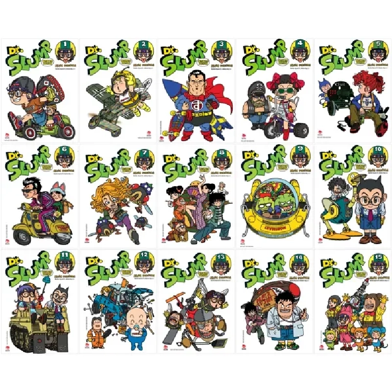 Combo Manga - Dr.SLUMP - Ultimate Edition: Tập 1 - 15 (Bộ 15 Tập) - Akira Toriyama 742760
