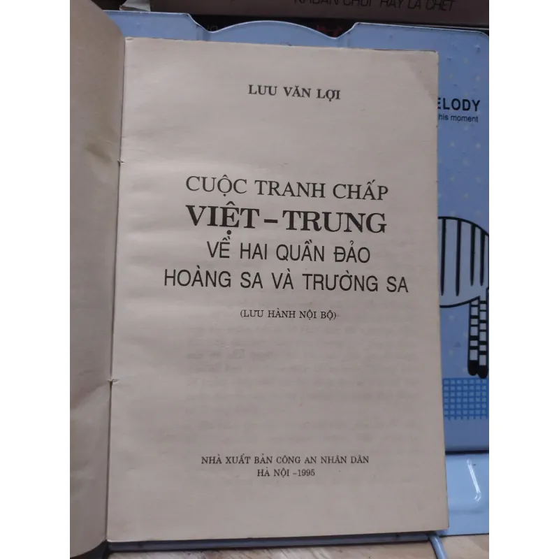 sách Cuộc Tranh chấp Việt Trung về hai quần đảo Hoàng Sa và Trường Sa -  Lưu Văn Lợi (A1) 570468