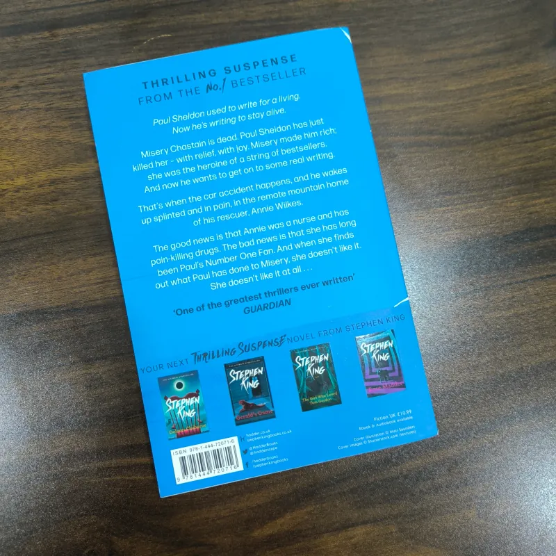 Misery - Stephen King - NEW  1000038