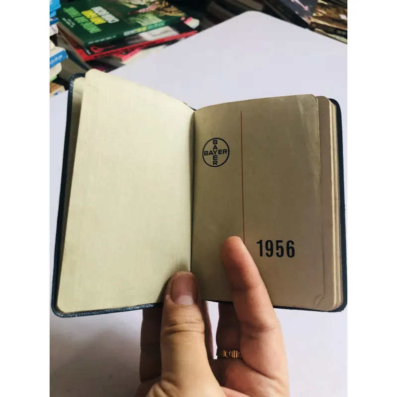 SỔ LỊCH BỎ TÚI 1956, thiếu vài tờ ghi chú 795490