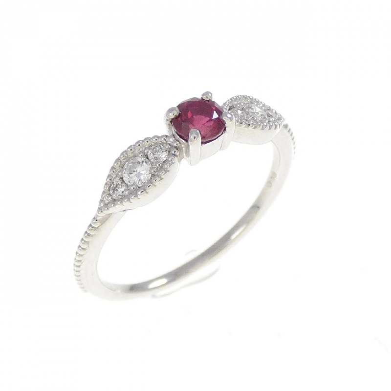 Nhẫn hồng ngọc PT900 0.20CT - Hàng hiệu Authentic 854127