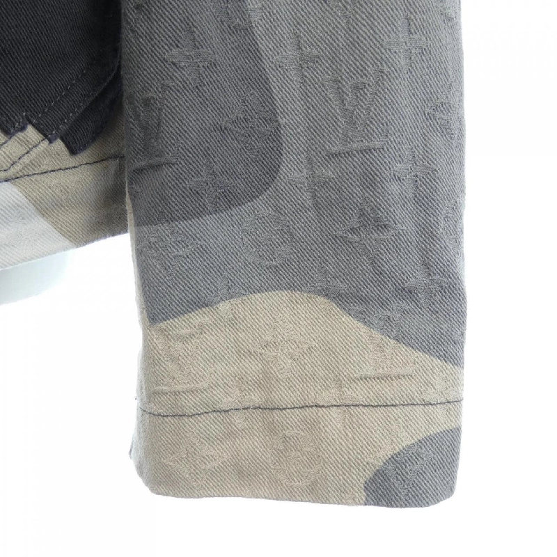Áo khoác denim patchwork đặt hàng của LOUIS VUITTON HPA87WCKL - Hàng hiệu Authentic 901179