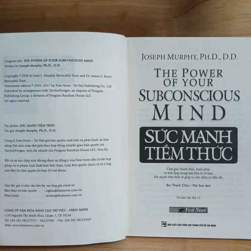 Sức Mạnh Tiềm Thức - Joseph Murphy 574600