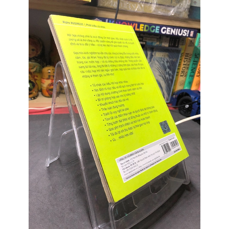 Thuật tổ chức hội họp 2017 mới 80% ố bẩn nhẹ Brian Tracy HPB2206 SÁCH KỸ NĂNG 915714