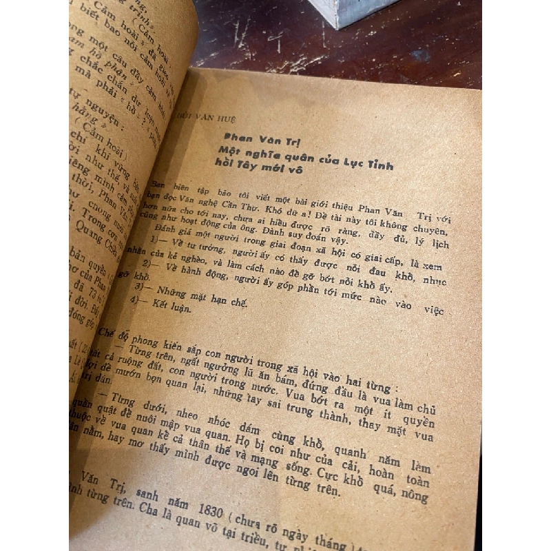 Văn nghệ Cần Thơ: Nghĩ và viết về Phan Văn Trị 734256
