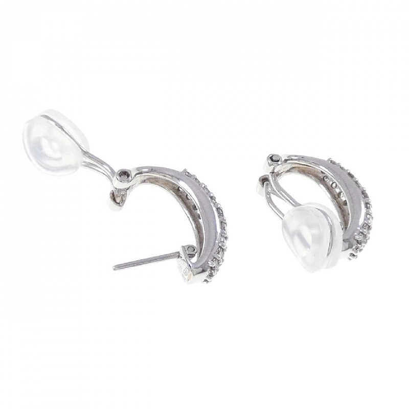 Bông tai/khuyên tai kim cương K18WG 1.00CT - Hàng hiệu chính hãng 867566