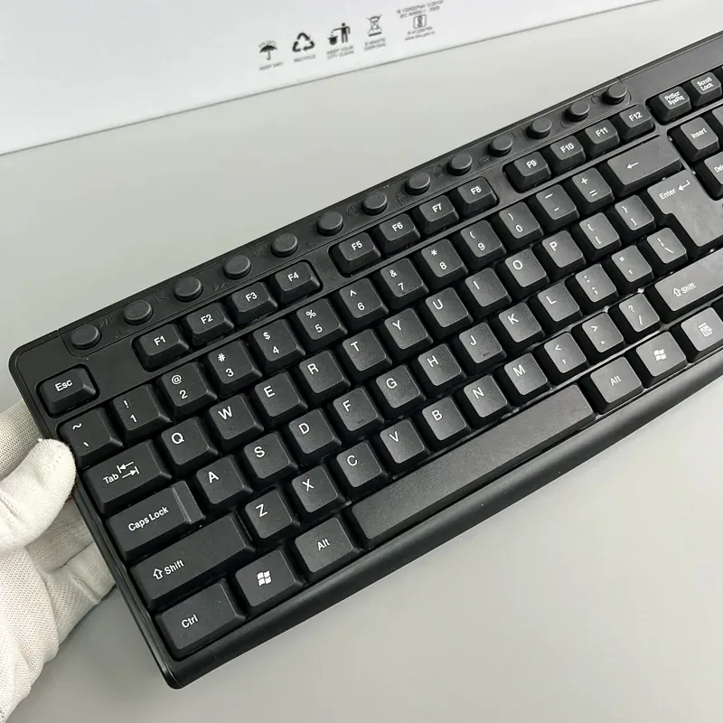 Bàn phím không dây Amazon gõ êm, kèm chuột không dây 602705