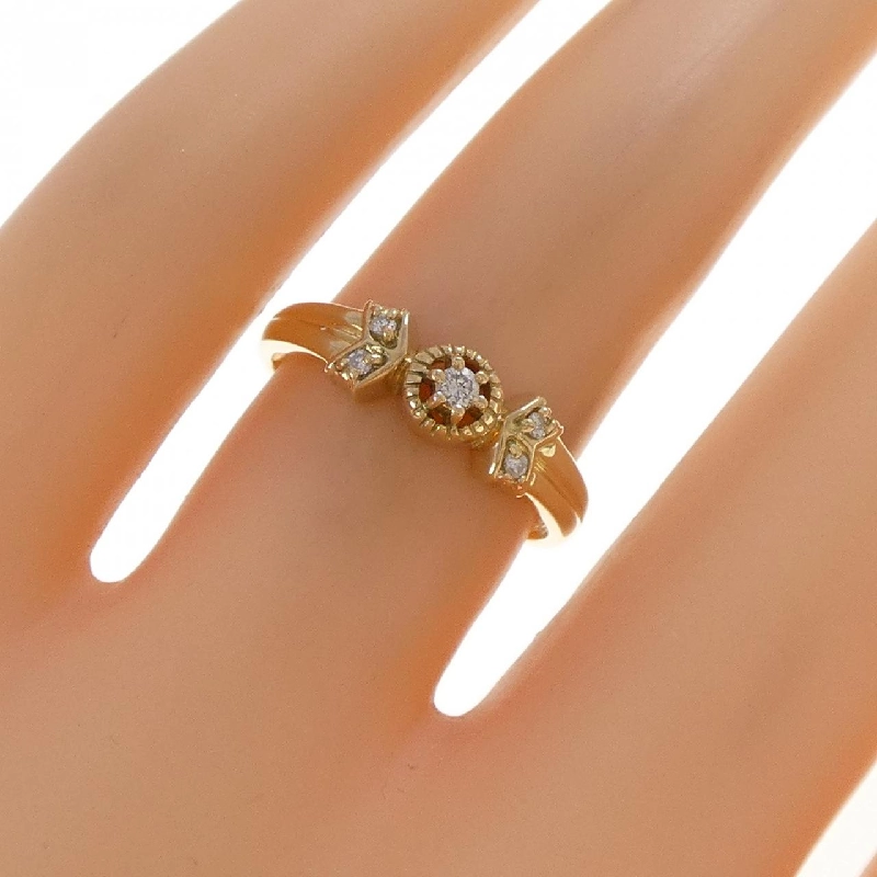 Nhẫn kim cương K18YG 0.03CT - Hàng hiệu Chính hãng 851979
