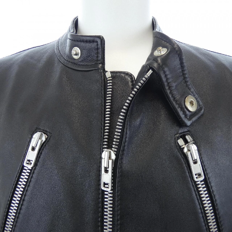Maison Margiela Áo khoác da biker - Hàng hiệu Authentic 894383