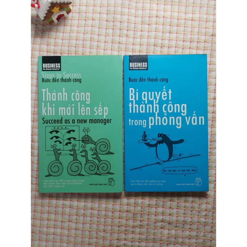 Combo 2q - THÀNH CÔNG KHI MỚI LÊN SẾP 📗 BÍ QUYẾT THÀNH CÔNG TRONG PHỎNG VẤN 📘 763826