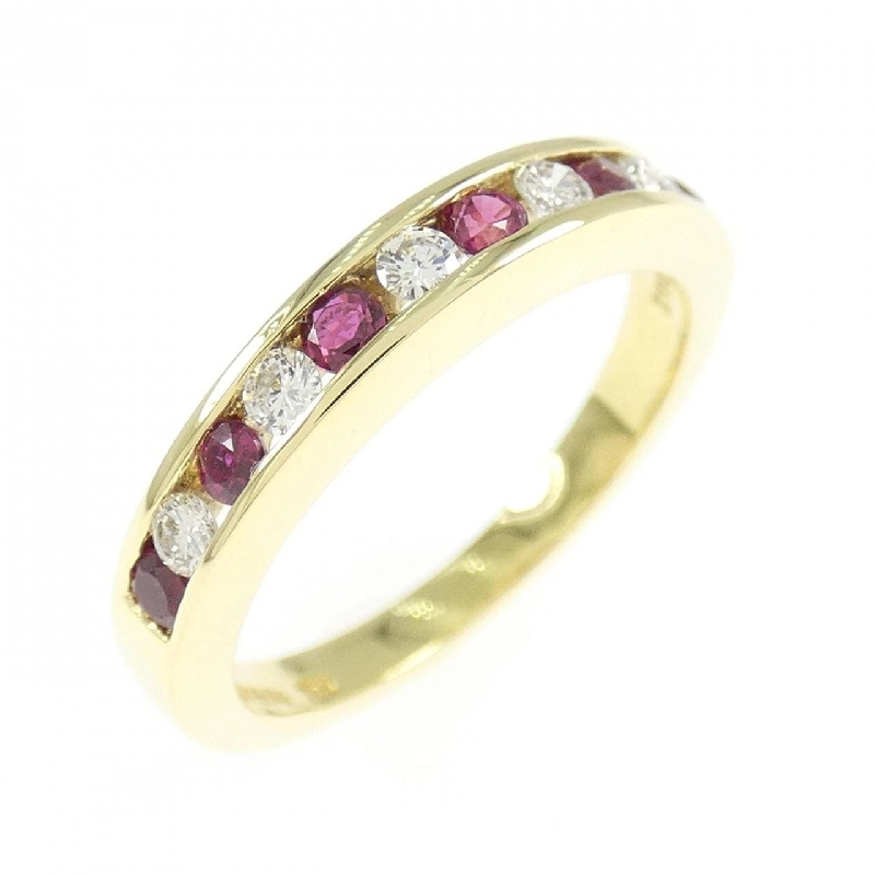 Nhẫn Tiffany Hình Bán Nguyệt Đặt Đá Kênh - Hàng hiệu Chính Hãng 837206