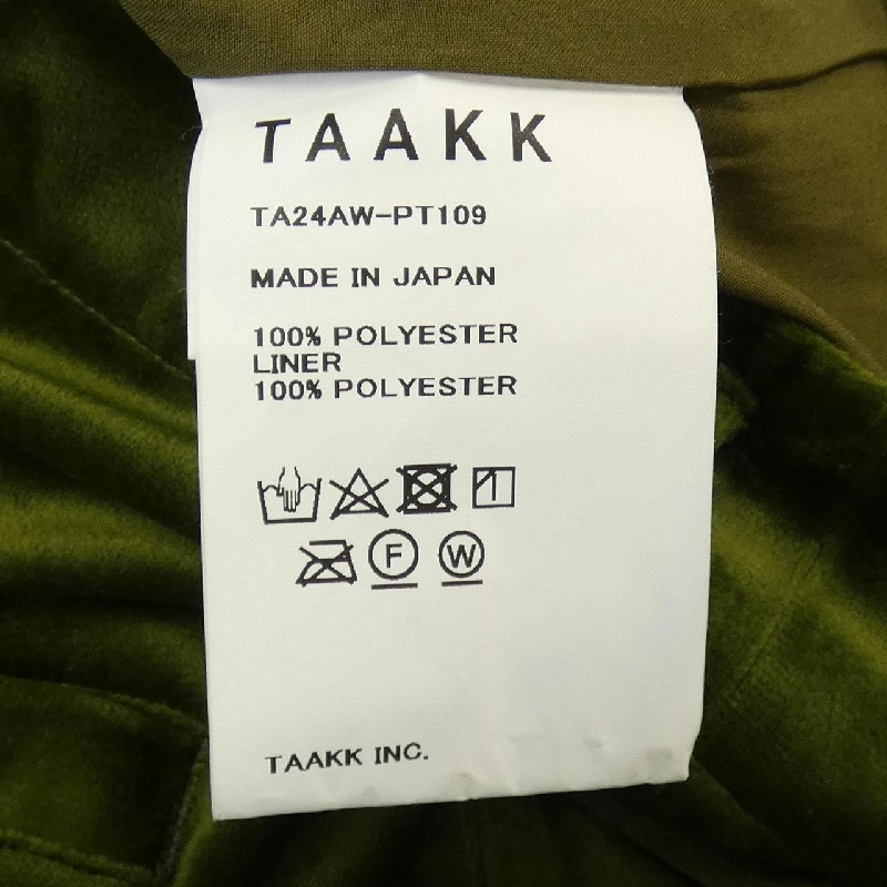 TAAKK TA24AW-PT109 Quần - Hàng hiệu Chính hãng 890247