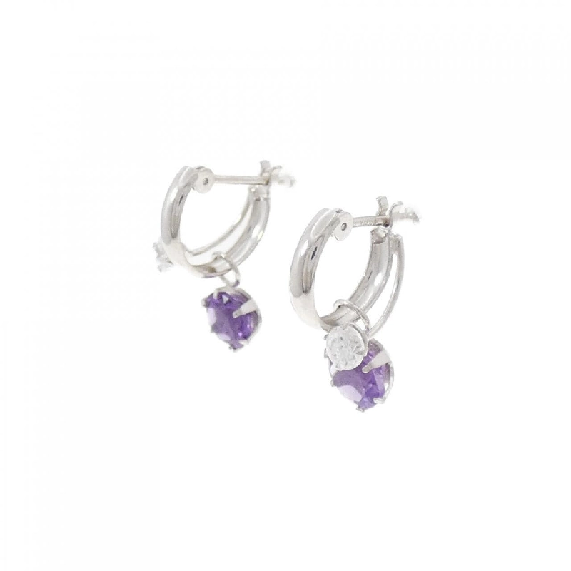 K14WG Amethyst Bông tai - Hàng hiệu Chính hãng 871726