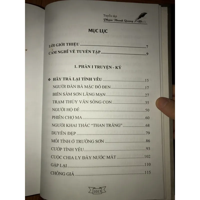Tuyển tập Phạm Thanh Quang  604978
