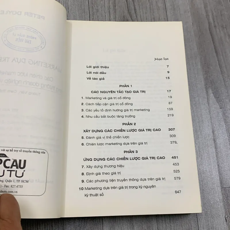 Marketing dựa trên giá trị value - based marketing. 1b1 717837