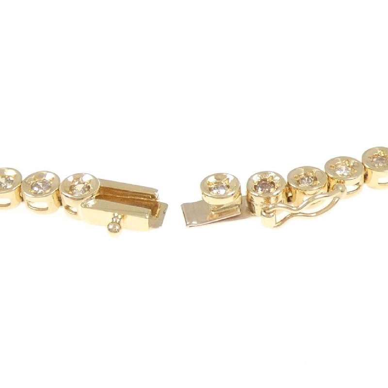 K18YG Dây chuyền kim cương - Hàng hiệu Authentic 856698