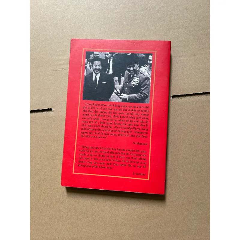 Hồi kí Sihanouk - những lãnh tụ thế giới mà tôi từng biết 703332