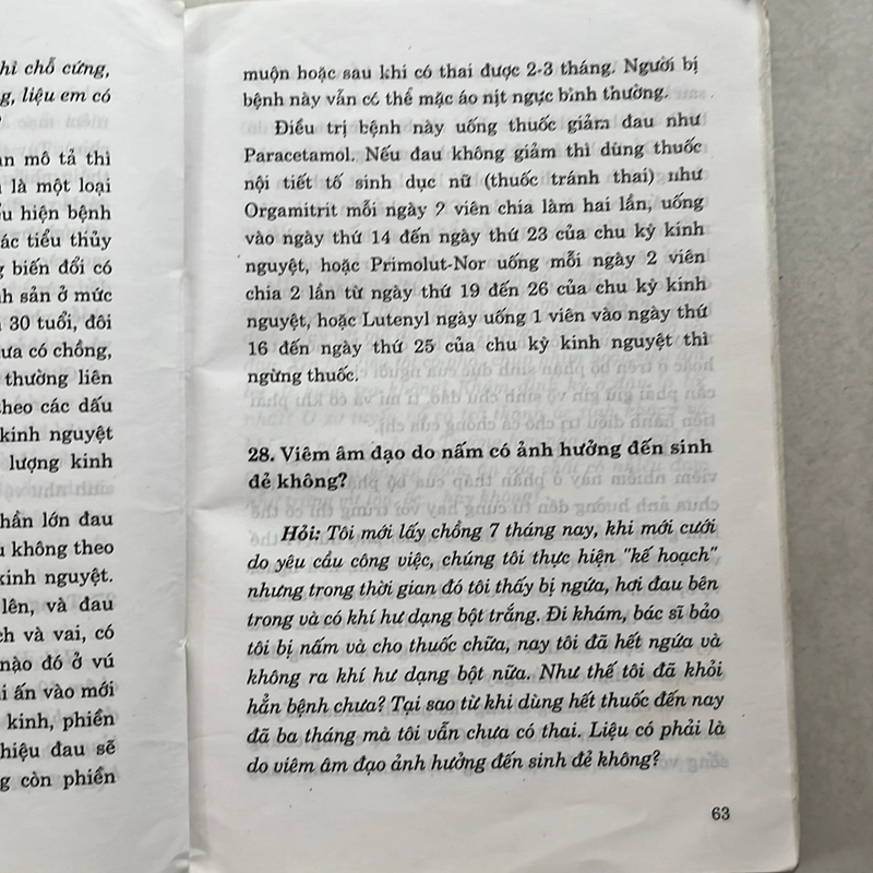 Giải đáp về quan hệ vợ chồng và trẻ sơ sinh — 2004s 499570