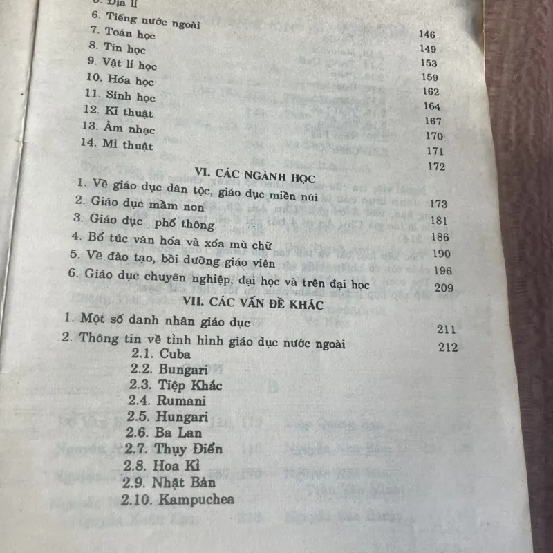 TẠP CHÍ NGHIÊN CỨU GIÁO DỤC - TỔNG MỤC LỤC 1969 - 1993 762297