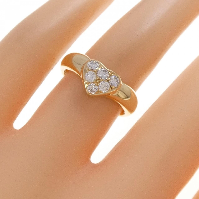 Nhẫn Pave Heart Tiffany - Hàng hiệu Authentic 835222