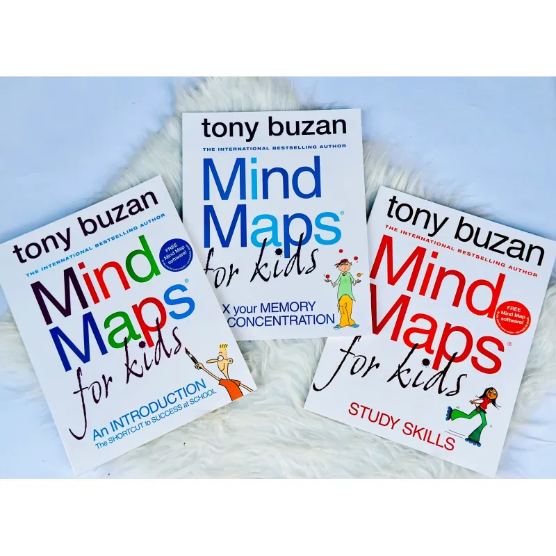 Bộ sách Mind maps for kids - Tony Buzan (3 cuốn) 732971