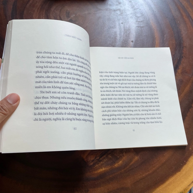 II Tựa sách: Nói Với Tuổi Hai Mươi - Thích Nhất Hạnh - 2019 454823