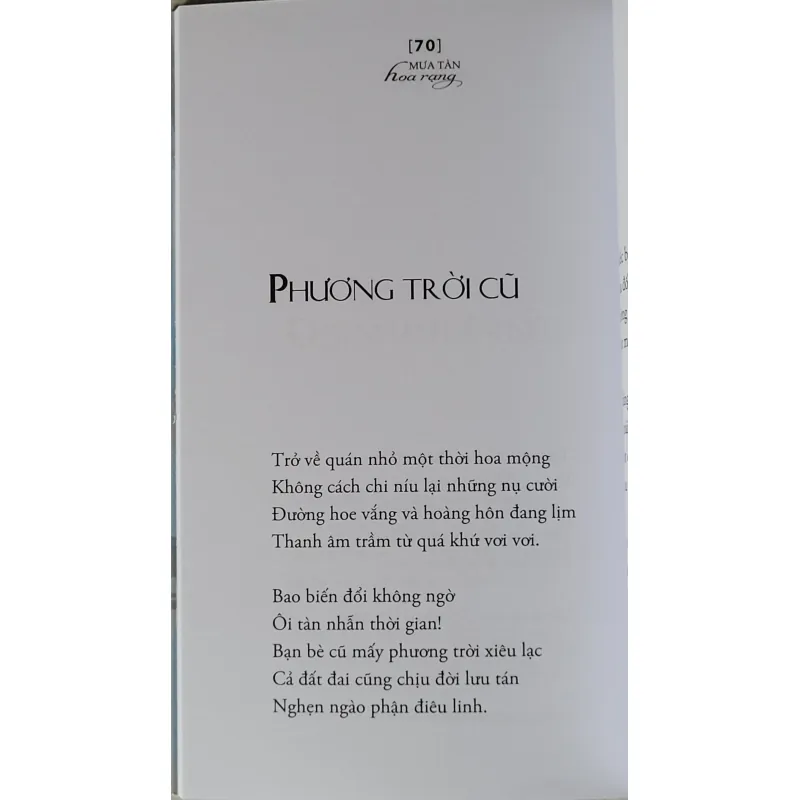 Mưa tàn hoa rạng - Vĩnh Thông (sách mới 100%) 699484