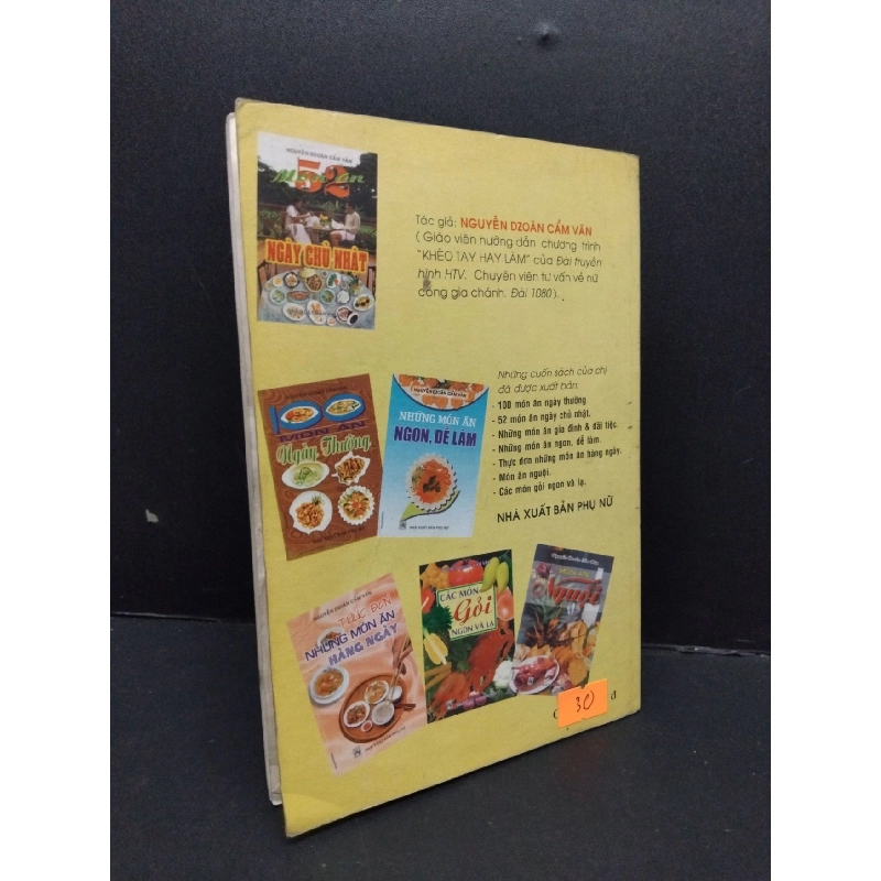 Món ăn nguội mới 70% ố có viết nhẹ ẩm 2000 HCM2809 Nguyễn Dzoãn Cẩm Vân KỸ NĂNG 916878