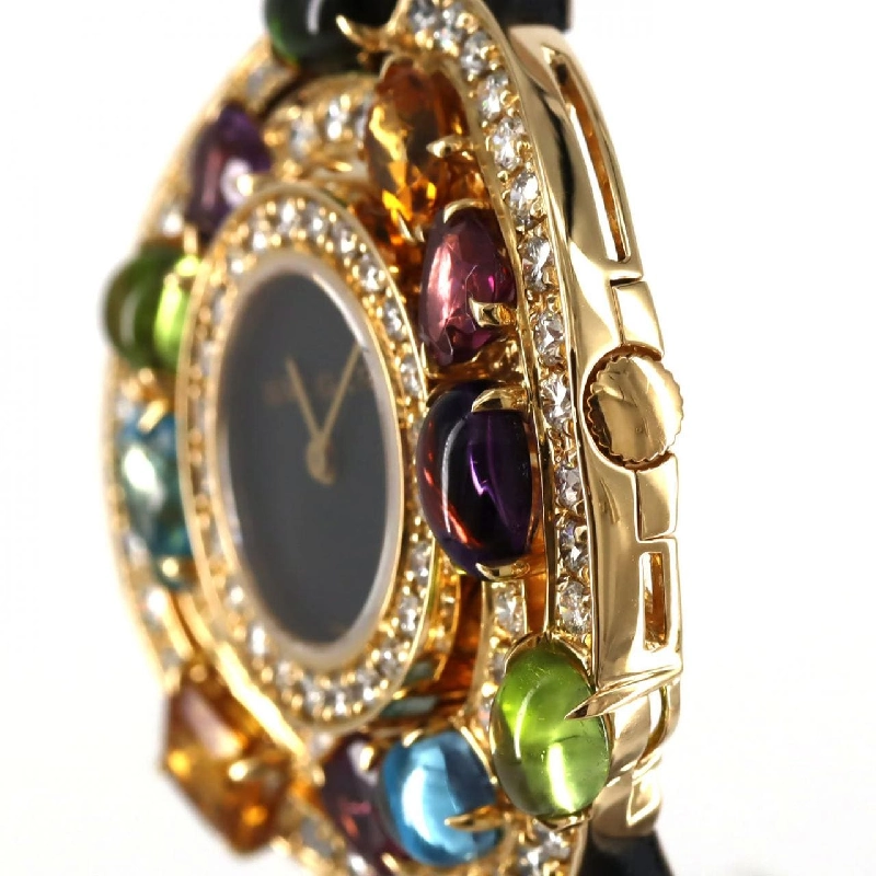 Bulgari Cherki YG/D&Đá màu AE36G/AE36D2CBL YG Quartz - Hàng hiệu Chính hãng 881150