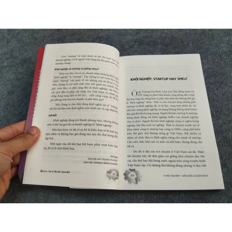 QUẢN TRỊ & KHỞI NGHIỆP. KHỞI NGHIỆP DẪN ĐẦU CUỘC ĐUA 957263
