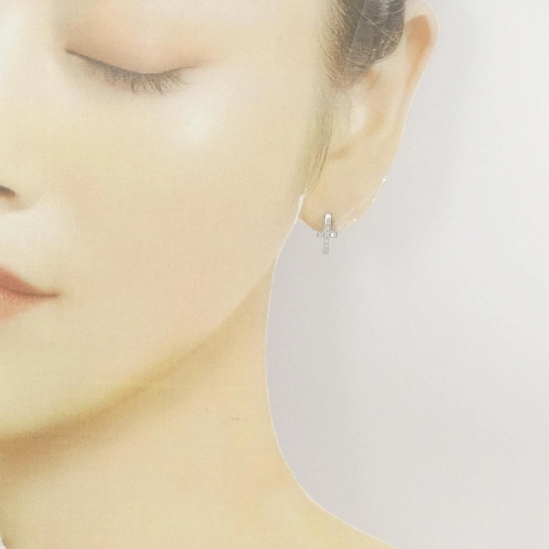 K14WG Bông tai kim cương 0.10CT - Hàng hiệu Chính hãng 870865