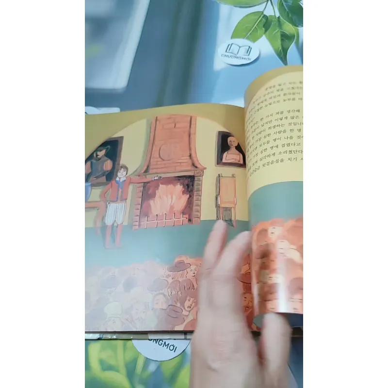 [Tặng nẹp góc] Truyện thiếu nhi Hàn Quốc: Moyamo Anu 34 -  모야모 아누와: 가난한 부부의 세 가지 소원;. 엉뚱한 732031