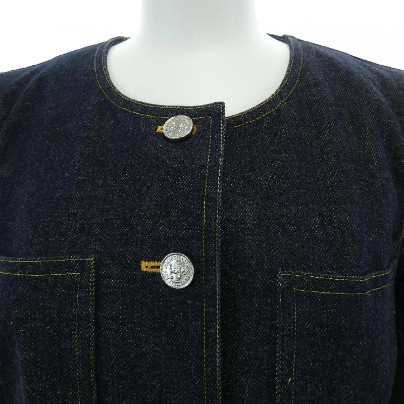 CHANEL P07055V04732 96P. Áo khoác denim - Hàng hiệu Authentic 822779