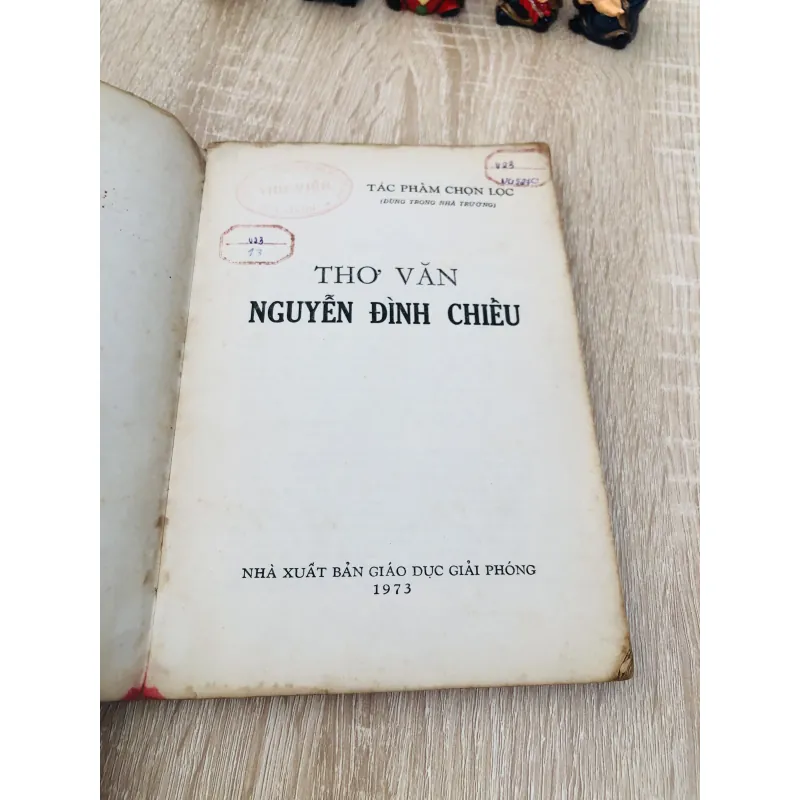 THƠ NGUYỄN ĐÌNH CHIỂU – bản in 1973 931953