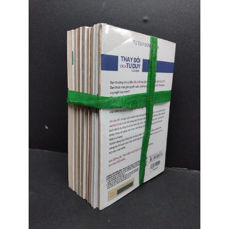 Bộ 8 cuốn tư duy đúng cách mới 70% ố vàng HCM1008 Charles Phillips KỸ NĂNG 916371