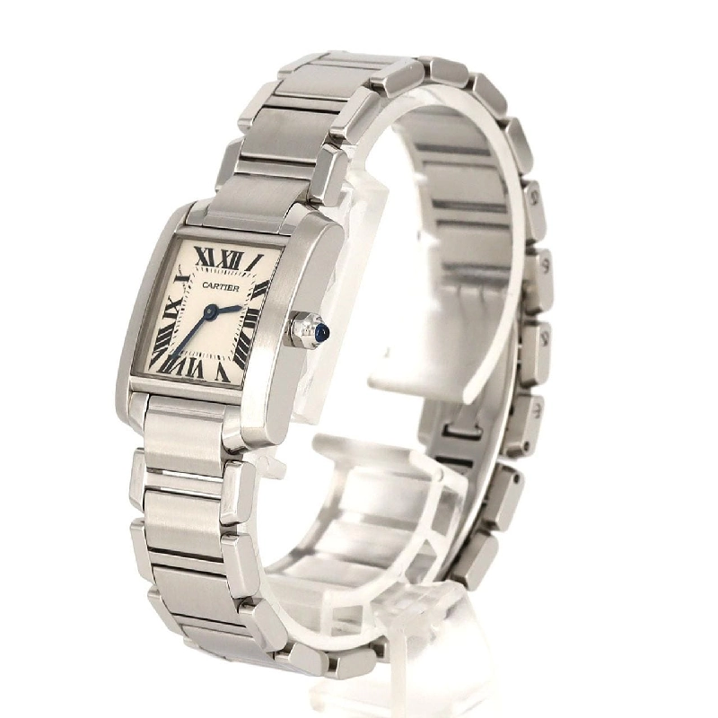 Cartier Tank Française SM W51008Q3 SS Quartz - Hàng hiệu Authentic 875489