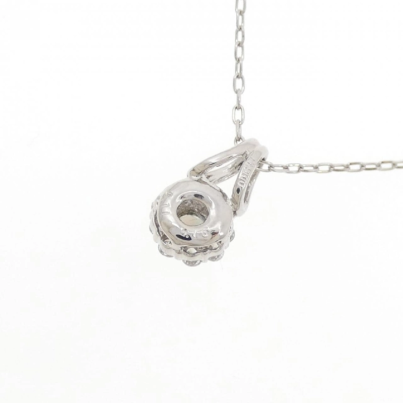 Dây chuyền Alexandrite hoa PT900/PT850 0.16CT - Hàng hiệu Authentic 857722