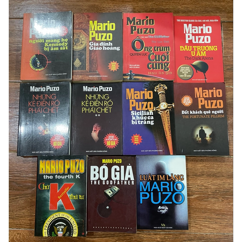 Marizo Puzo combo 11 cuốn  541973