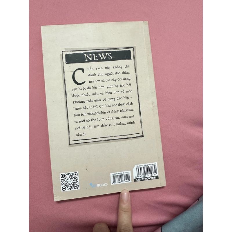 XIN LỖI, TÔI KHÔNG CẦN BẠN TRAI! - Annie Harton 503096